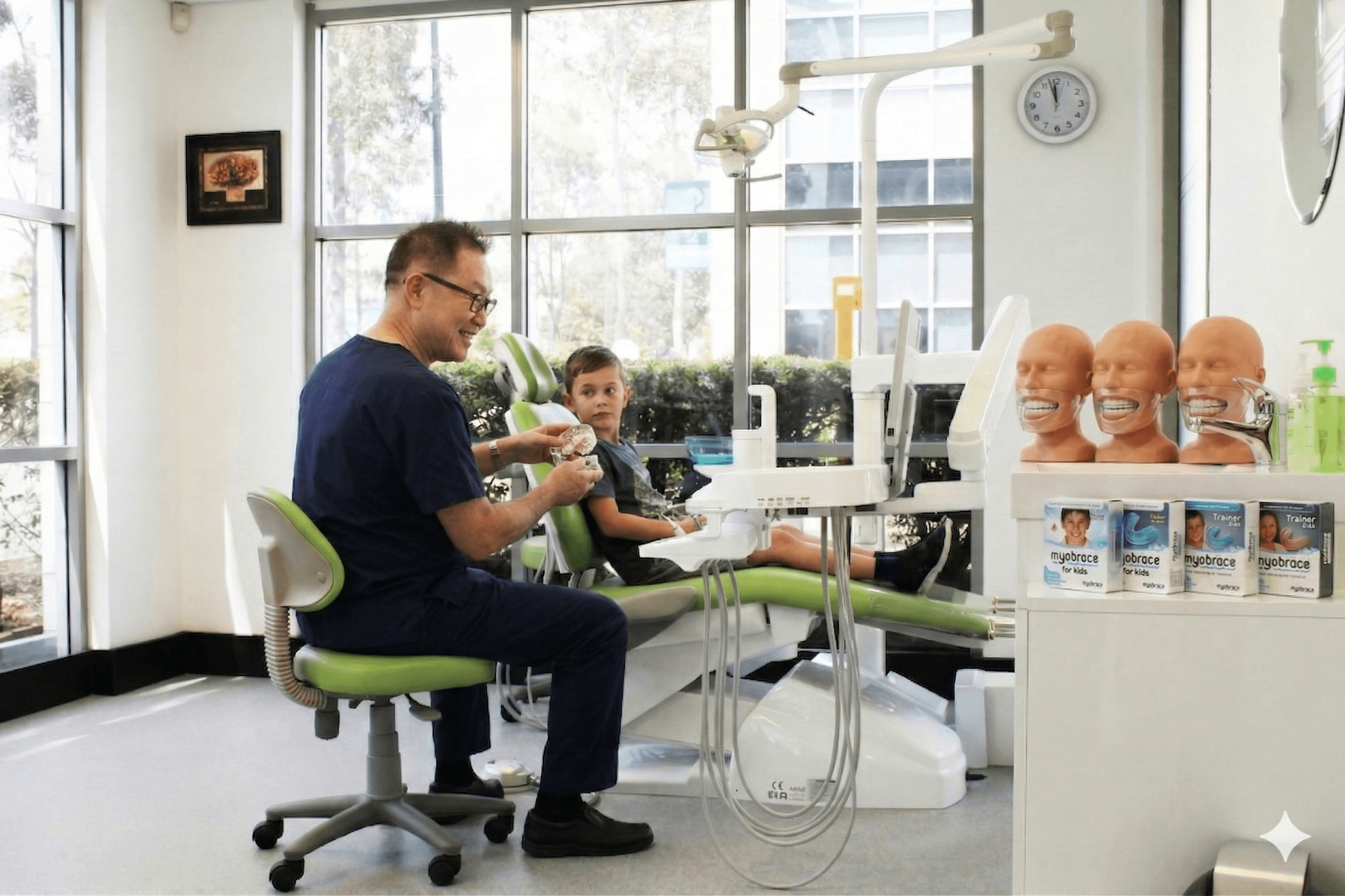 Myobrace orthodontics for children at Shine Dental Newington