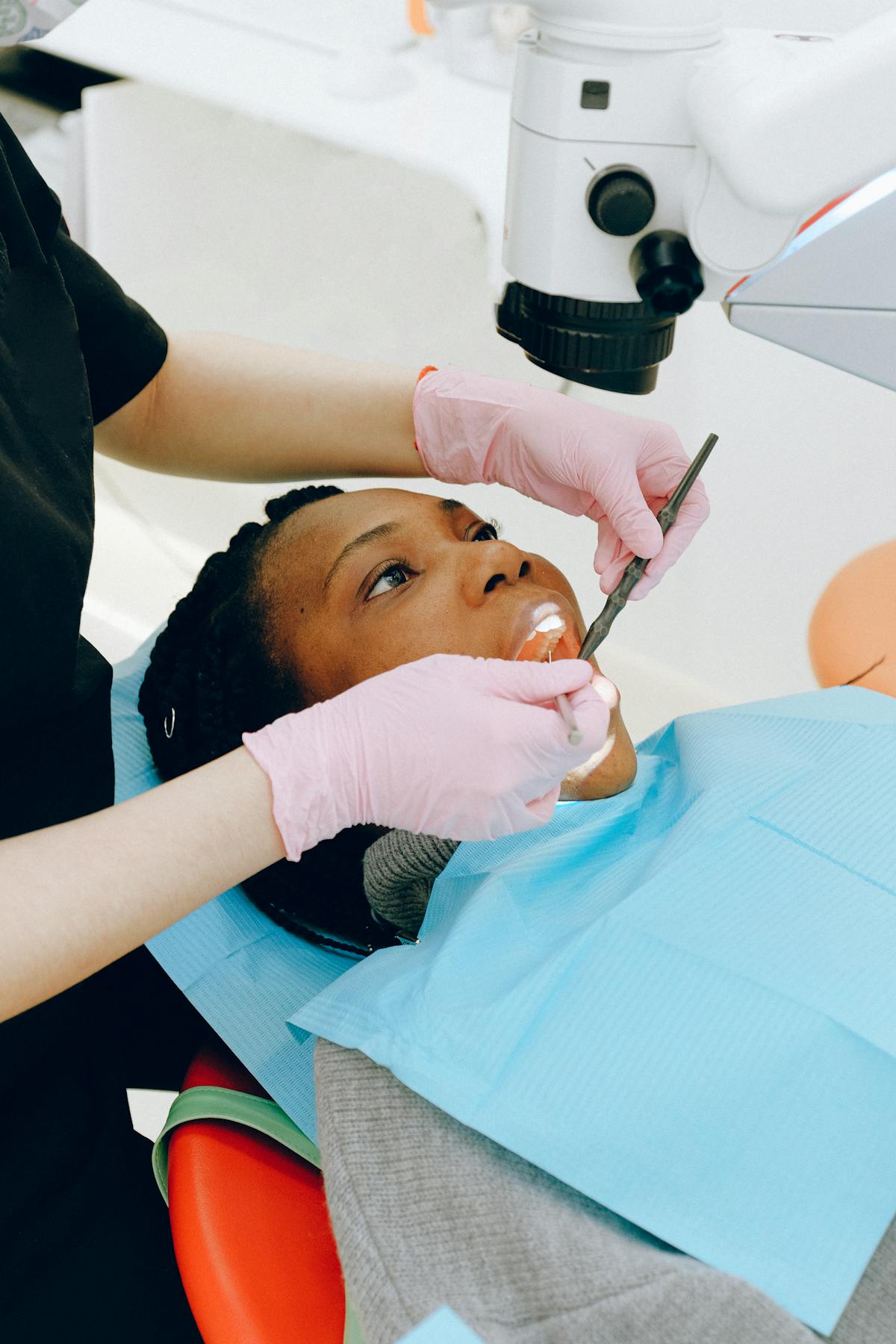 Routine dental examination for children